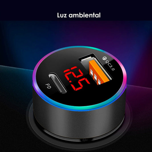 Cargador Auto Carro Usb 3.0 Carga Ultra Rápida Qc3 36w