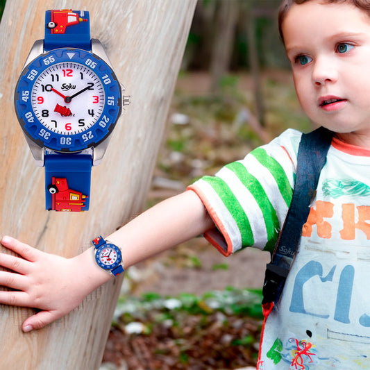 Soku Reloj Infantil Niños Kinder Primaria Facil Lectura