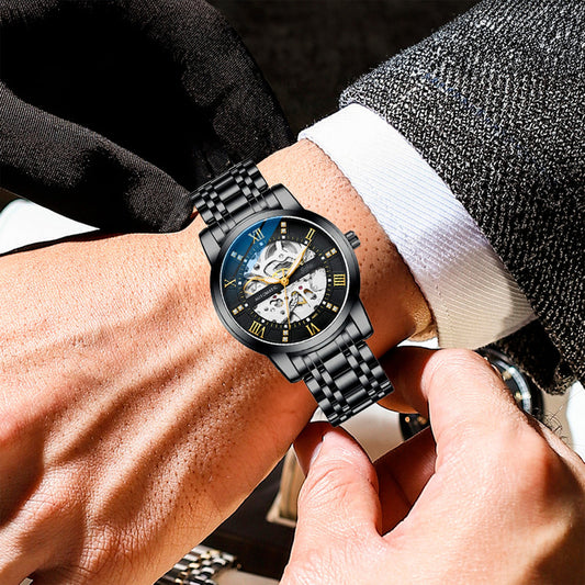 Soku Cx Reloj Mecanico Automático Acero Inoxidable Ajustable