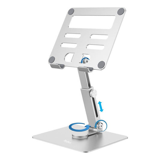 Soporte Aluminio Ajuste Giratorio 360 Para iPad Tablet Pro