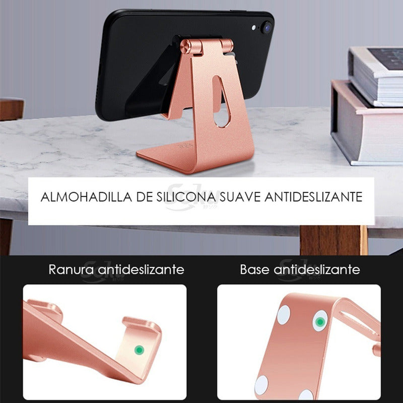 Soku Soporte Metal Celular Mini Pad Lujo Ajustable