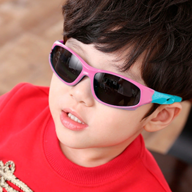 Lentes Para Niños Gafas Sol Deportivo Flexi Shock Agua Caja