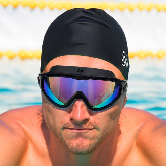 Soku Kit Gafas Natación Profesional Polarizada Uv Gorra