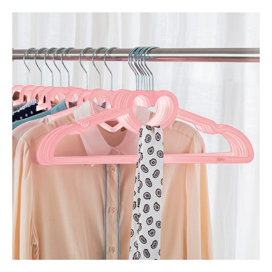 20 Ganchos Acero Terciopelo Organizador Closet Kawaii Soku