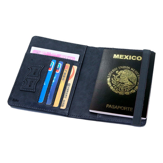 Soku Cartera Billetera Viaje Pasaporte Antirrobo Banda Sim