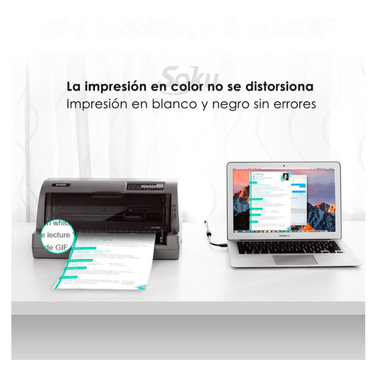 Soku Cable Impresora Universal 1.5m Usb 2.0 Para Hp Calidad