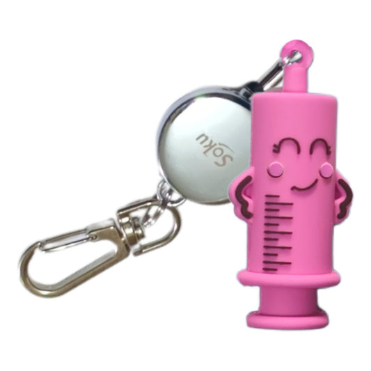 Soku Llavero Yoyo Rompe Ampolletas Jeringa Enfermera