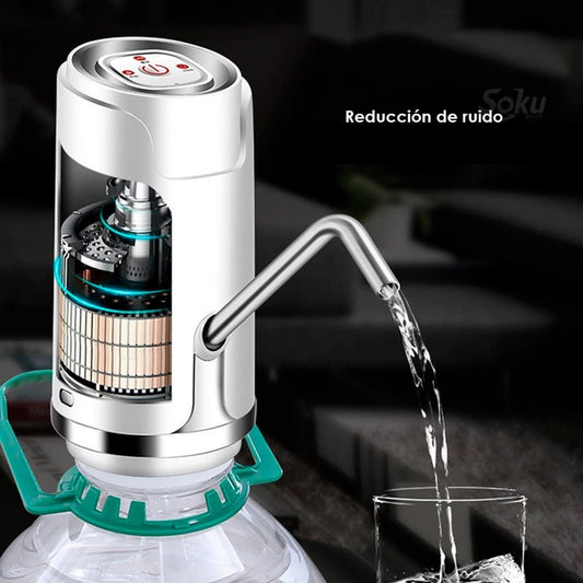 Dispensador De Agua Garrafon Bomba Electrica Lujo Calidad