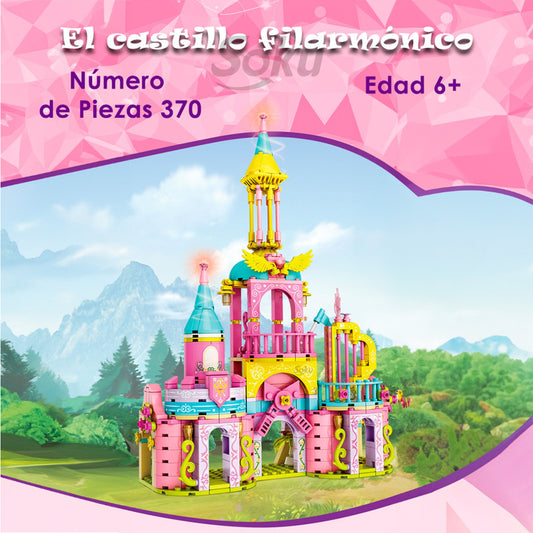 Soku Jueguete Bloques Castillo Princesa Gold Angel Niñas 6+