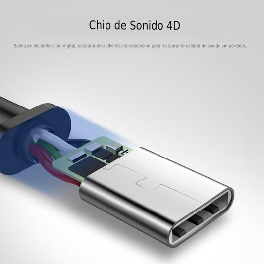 Auriculares Audífonos Manos Libre Extra Bass Hifi Tipo C