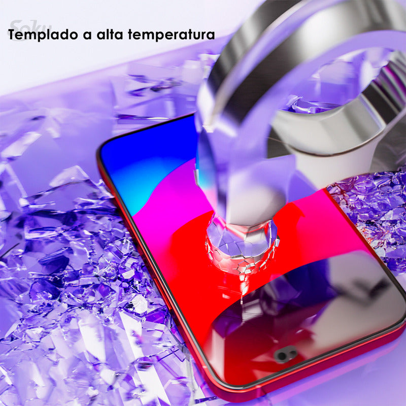 Soku Cristal Templado 9h Hd Para iPhone 15 Extra Fuerte