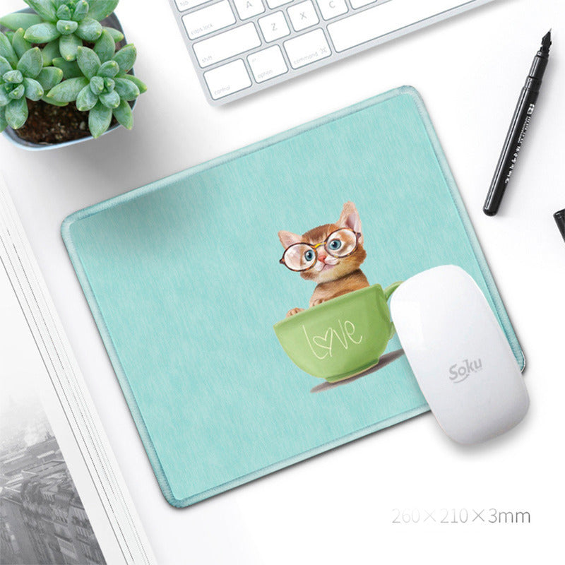 Tapete Raton Alfombrilla Mouse Pad Moda Kawai Antideslizante