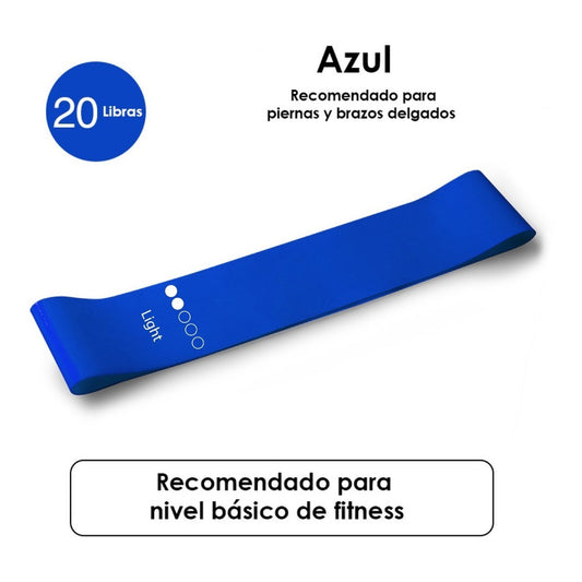 1 Banda De Resistencia Latex Fitness Yoga Ejercicio Casa