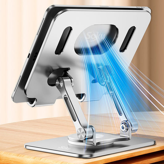 Soporte Aluminio Para iPad Tableta Cel 360° Profesional Soku