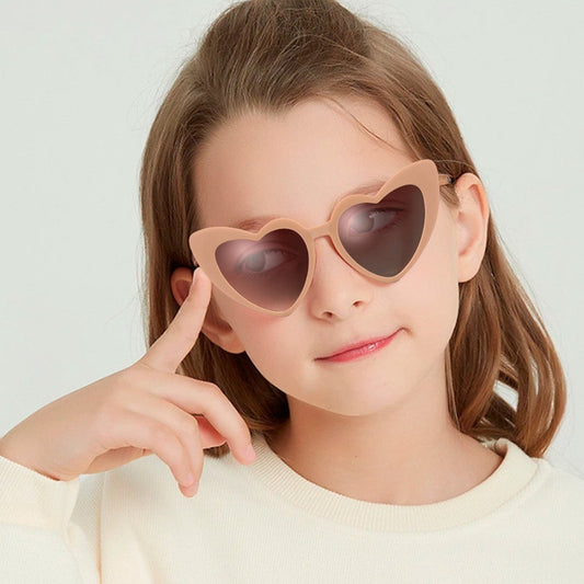 Soku Gafas De Sol Corazón Accesorios Moda Niñas Lentes