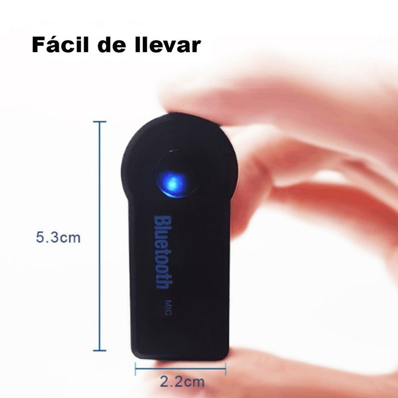 Adaptador De Audio 3.5mm A Bluetooth Autoestéreo Musica Call