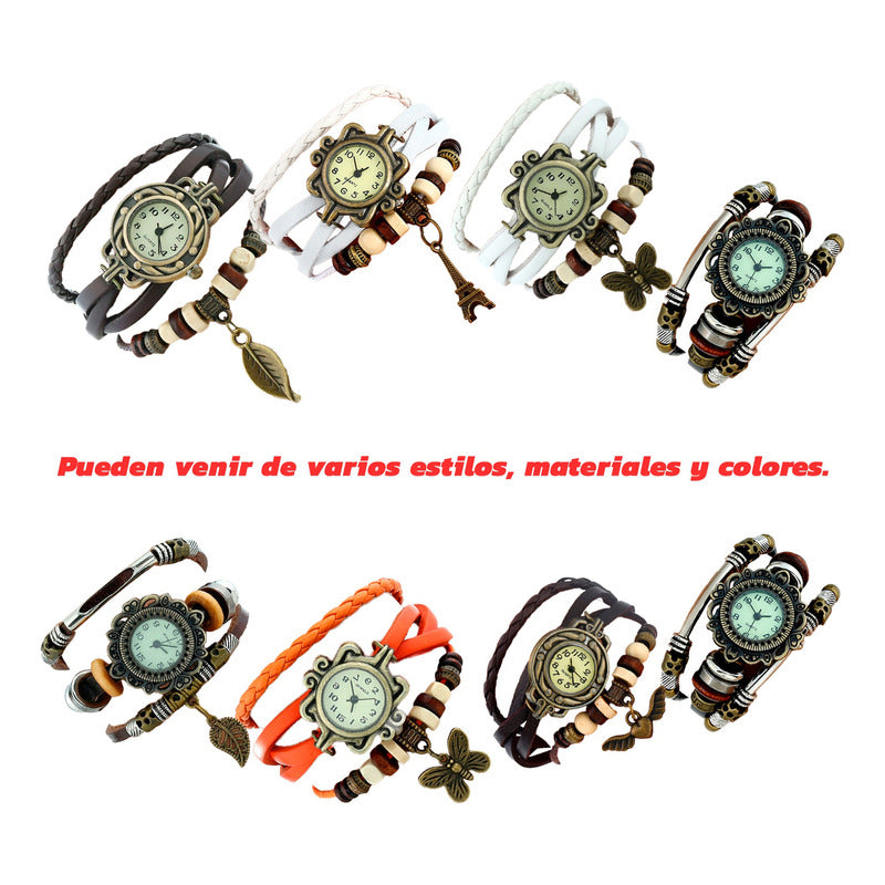 10 Reloj Mujer Mayoreo Brazalete Dama Pulsera Proveedor Lote