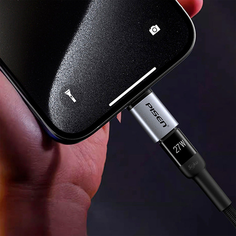 Adaptador Lightning A Tipo C Para iPhone 15 Android 30w