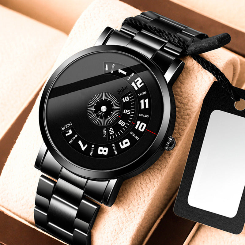 Reloj Acero Inoxidable Impermeable 3atm Moda Japonesa