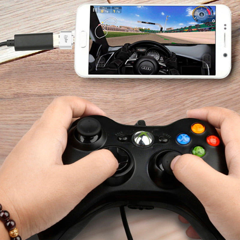 Soku Lector Otg Micro Usb V8 A Usb 2.0 Adaptador Cel