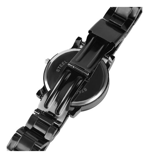 Reloj Acero Marca Kevin Hombre Elegante Brillante