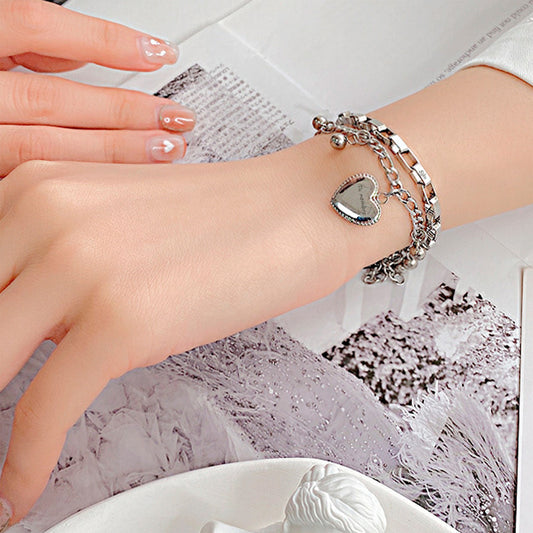Soku Pulsera Personalizada Cadena Acero Inoxidable Dura Vida