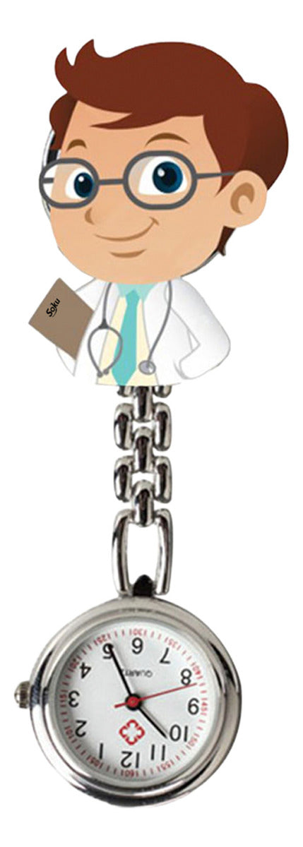 Reloj De Bolsillo Soku Enfermera Moda Médico Broche