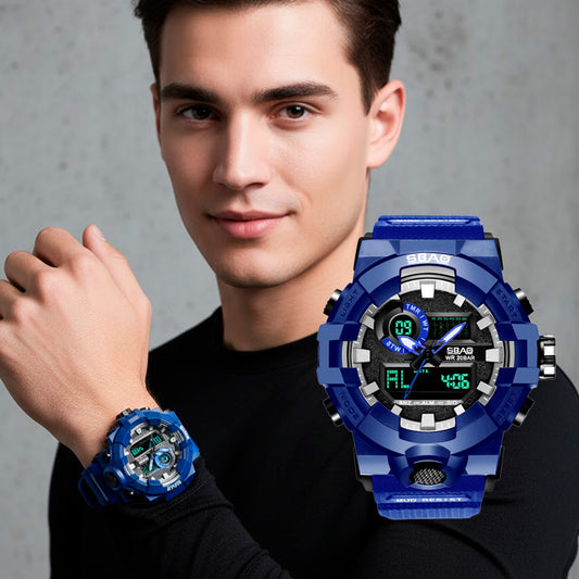 Reloj Militar Anti Shock G Deportivo Resistencia Agua 3atm