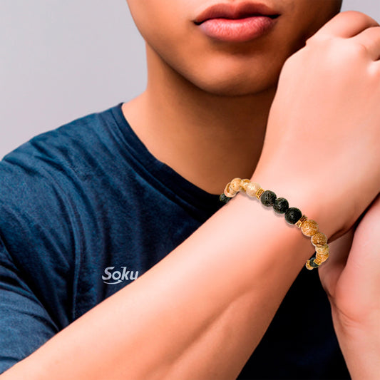 Pulsera De Pesas Con Turquesa Natural