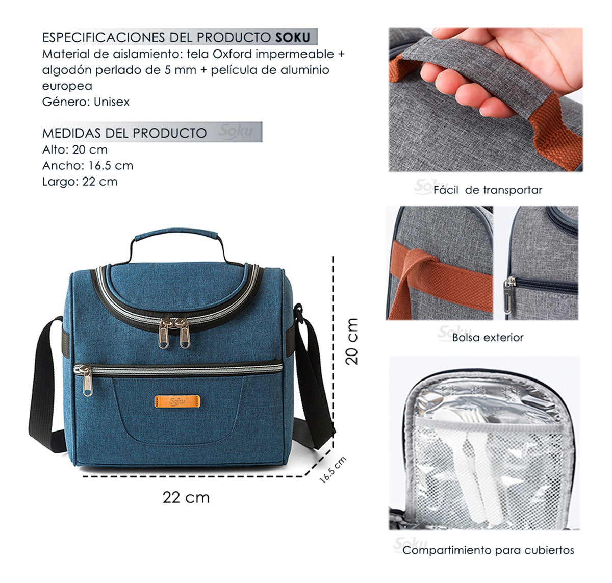 Kit Lonchera Niños Termo Combo Escolar Regalo Calidad Soku