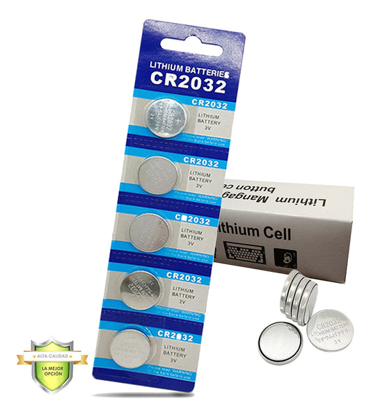 100 Pilas Cr2032 Litio Para Reloj Bascula Control Auto