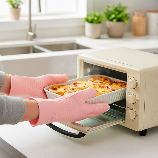 Soku Guantes Antideslizantes Silicona Horno Térmico Agarre