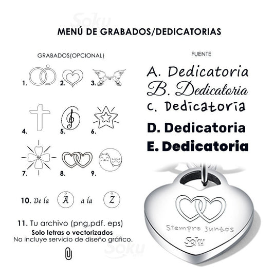 Pulseras Duo Personalizadas Grabado Parejas Acero Titanio