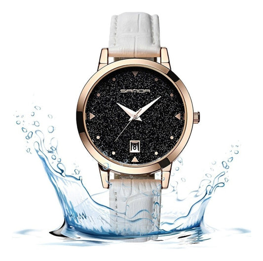 Reloj Lujo Marca Sd Mujer Moda Resistencia Agua 3atm Sd.p194
