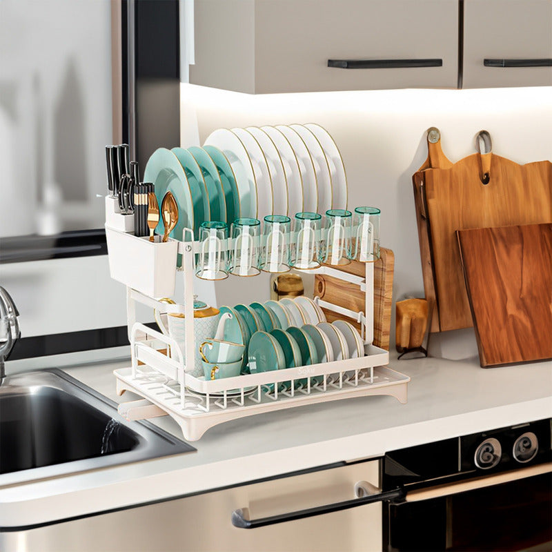 Soku Escurridor De Trastes Acero Reforzado Duradero Premium