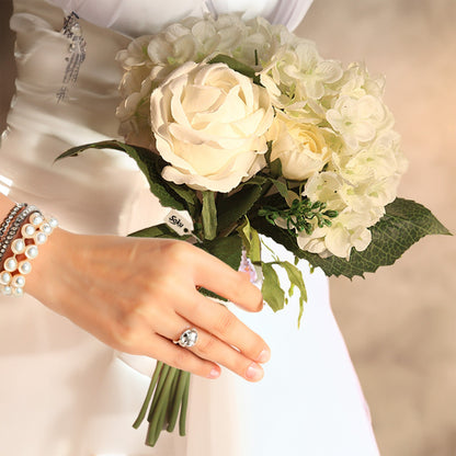 Soku Ramo Rosa Flores Quinceñera Boda Centro Mesa