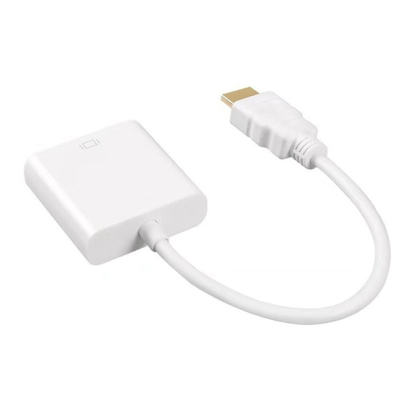 Hdmi A Vga Cable Convertidor Tv Inteligente Pc A Tableta Aux