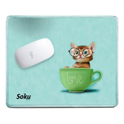 Tapete Raton Alfombrilla Mouse Pad Moda Kawai Antideslizante