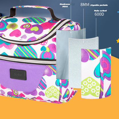 Soku Lonchera Infantil Triple Protección Extra Durable