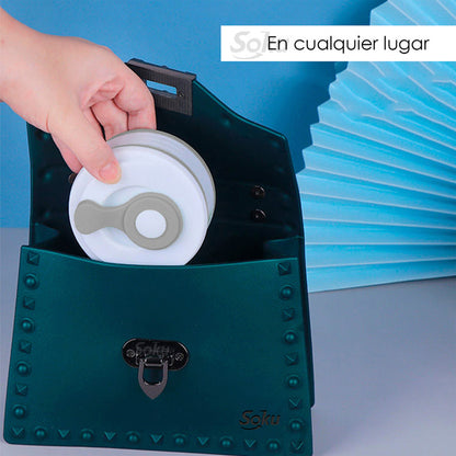 Vaso Termico Plegable Portable Cafe Hermetico Certificado