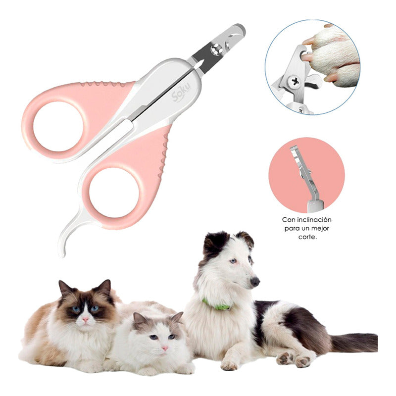 Soku Corta Uñas Gatos Perro Mascotas Corte Fino Seguro