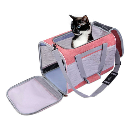 Soku Mochila Viaje Perro Gato Grande Antirasguños Premium