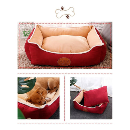 Cama Perro Impermeable Cojin Extraible Grande Premium