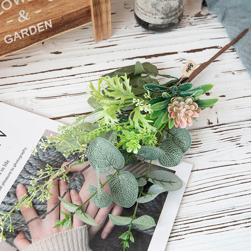 Ramo Flores Decorativas Casa Oficina Eventos Calidad Soku