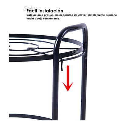 Soku Organizador De Cocina Ollas Sartenes Resiste Durable