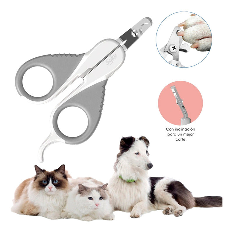 Soku Corta Uñas Gatos Perro Mascotas Corte Fino Seguro