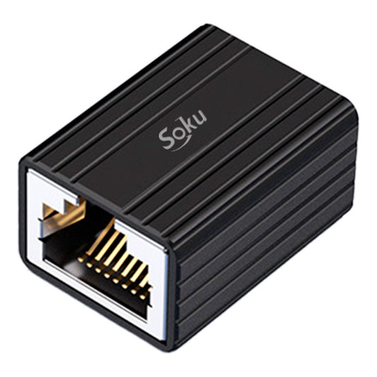 Soku Extensor Cable Ethernet Rj45 Hd 10gbps Hasta 100m Pro