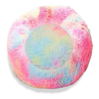 Cama Perro Cojin Puff Gato Anti Estres Extra Suave Mascota