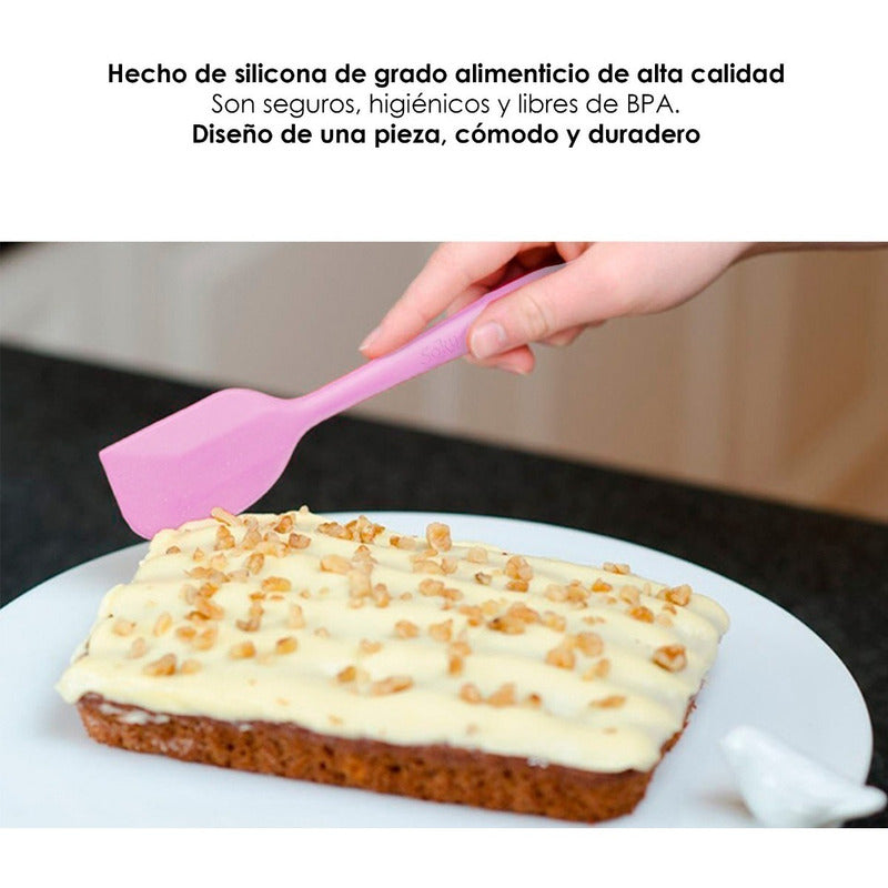 Espátula Miserable Pala De Silicona Cocina Repostería Chef