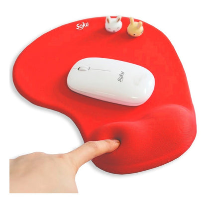 Tapete Ergonomico Para Raton De Gel Silicon Antideslizante